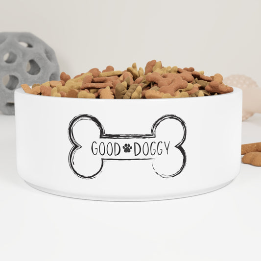 Good Doggy Dish, Dog Bowl, Pet Feeding Dish, Dog Food Bowl, Dog Water Bowl, Pet Lover Gift, New Pet Gift, Puppy Gift, Gift for Animal Lovers