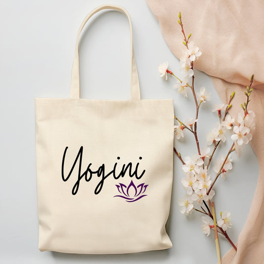 Yogini Cotton Canvas Tote Bag